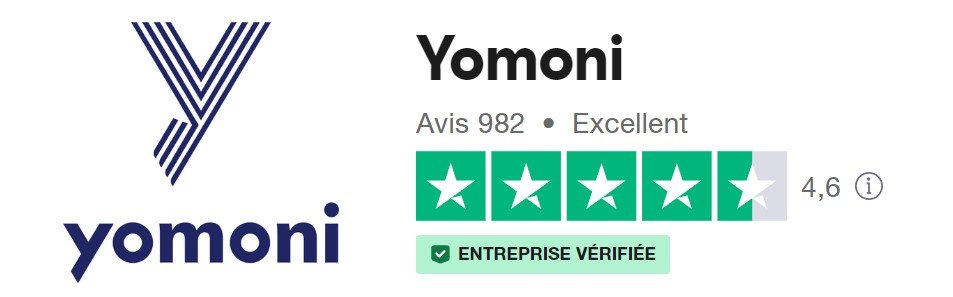 Note Yomoni Trustpilot