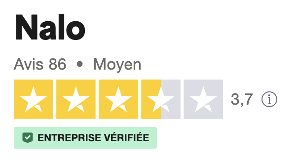 Trustpilot Nalo