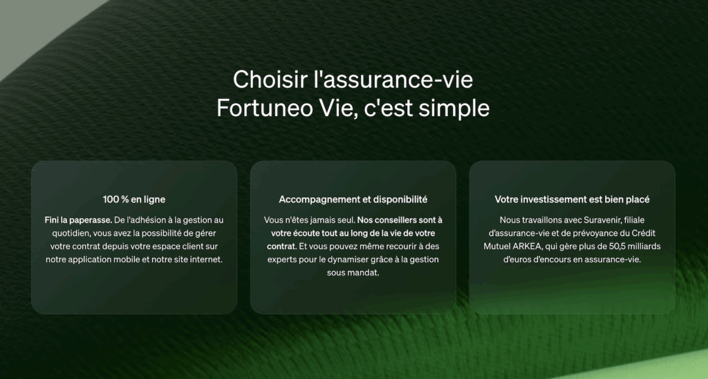 Assurance-vie Fortuneo Vie