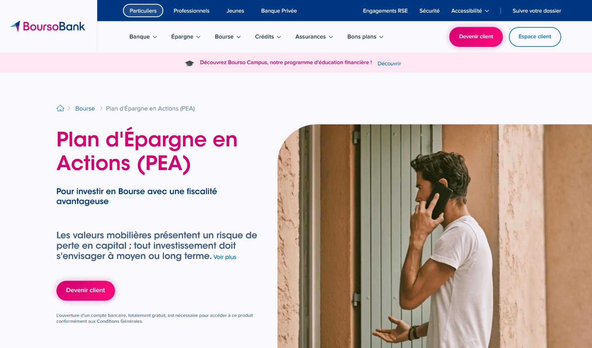 Illustration PEA Boursobank